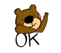 Little Brown Bear daily sticker #10230392