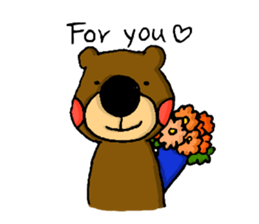 Little Brown Bear daily sticker #10230394