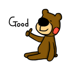Little Brown Bear daily sticker #10230396