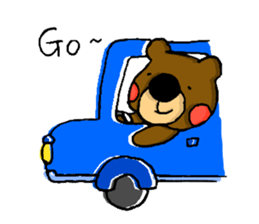 Little Brown Bear daily sticker #10230400