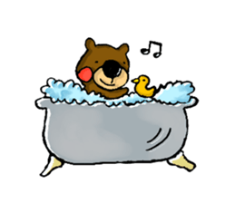 Little Brown Bear daily sticker #10230404