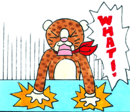 Dodi the Friendly Leopard sticker #10230661