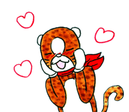 Dodi the Friendly Leopard sticker #10230682