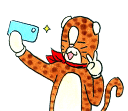 Dodi the Friendly Leopard sticker #10230692