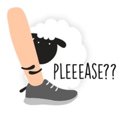 Sheepie sheep sticker #10230737