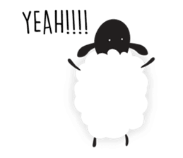 Sheepie sheep sticker #10230750