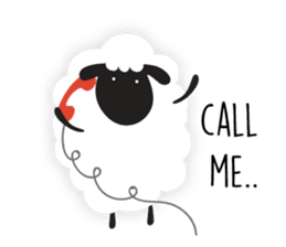 Sheepie sheep sticker #10230755