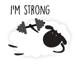 Sheepie sheep sticker #10230770