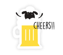 Sheepie sheep sticker #10230772