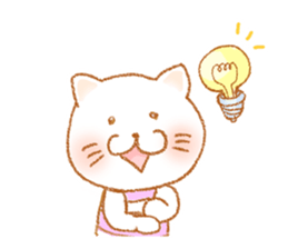 stripes cat Sticker sticker #10231228