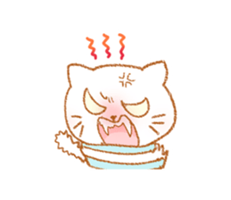 stripes cat Sticker sticker #10231233