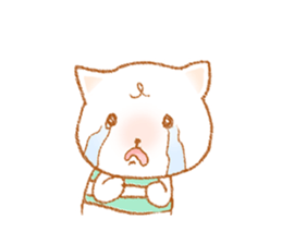 stripes cat Sticker sticker #10231250