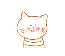 stripes cat Sticker sticker #10231254