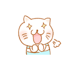 stripes cat Sticker sticker #10231255