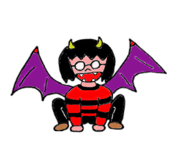 Aithi-Devil sticker #10231549