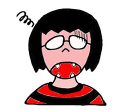 Aithi-Devil sticker #10231565