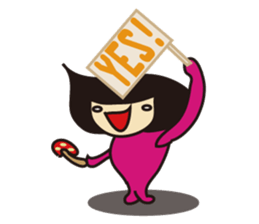 mamekosan sticker #10231582