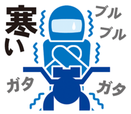 Pictogram of motorcycle!Daily edition. sticker #10232191