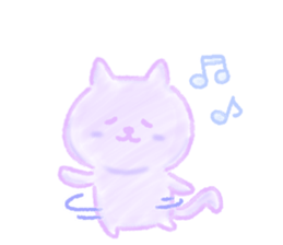 Fluffy Pastel Animals sticker #10232267