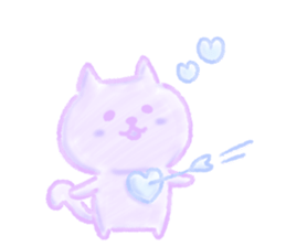 Fluffy Pastel Animals sticker #10232268