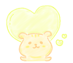 Fluffy Pastel Animals sticker #10232278