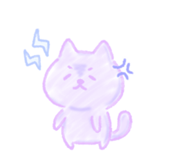 Fluffy Pastel Animals sticker #10232298