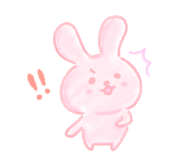 Fluffy Pastel Animals sticker #10232304