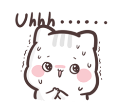 clingy kitty sticker #10232501