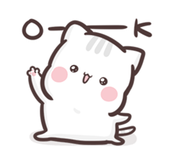 clingy kitty sticker #10232502