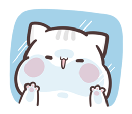 clingy kitty sticker #10232507