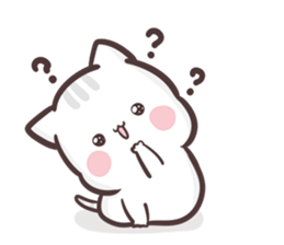 clingy kitty sticker #10232508