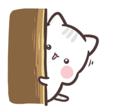 clingy kitty sticker #10232509