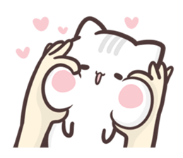 clingy kitty sticker #10232511