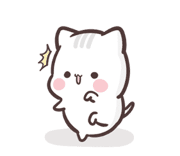 clingy kitty sticker #10232515