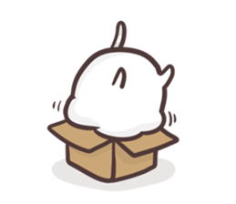 clingy kitty sticker #10232532