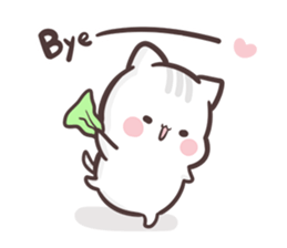 clingy kitty sticker #10232535