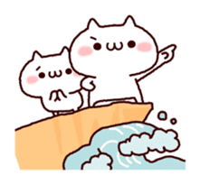 Cat organizations2! Cheer version sticker #10232672