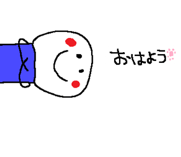 Love birds have come from the side. sticker #10232936