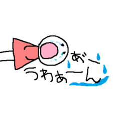Love birds have come from the side. sticker #10232954