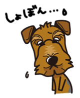 iinu - Airedale Terrier sticker #10233243