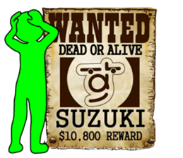My name is Suzuki sticker #10233350
