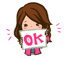 YURUFUWA OL chan ~Daily Life version~ sticker #10234428