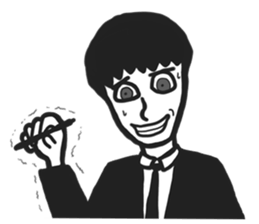 A Severe Teacher. <Sticker> sticker #10234556