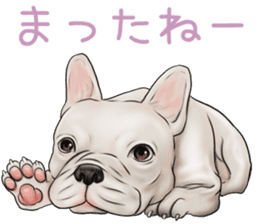 Pug and Bulldog sticker vol.2 sticker #10235093