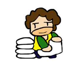 Obasan Sticker sticker #10235232