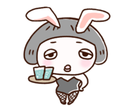 okappamakichan sticker #10235478