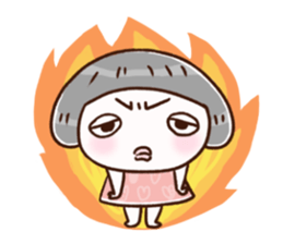 okappamakichan sticker #10235487