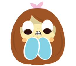 Pretty Cute Girl sticker #10235758