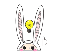 Doubi Bunny sticker #10235798
