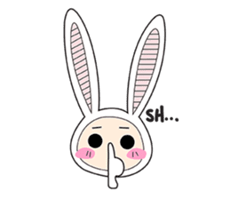 Doubi Bunny sticker #10235815